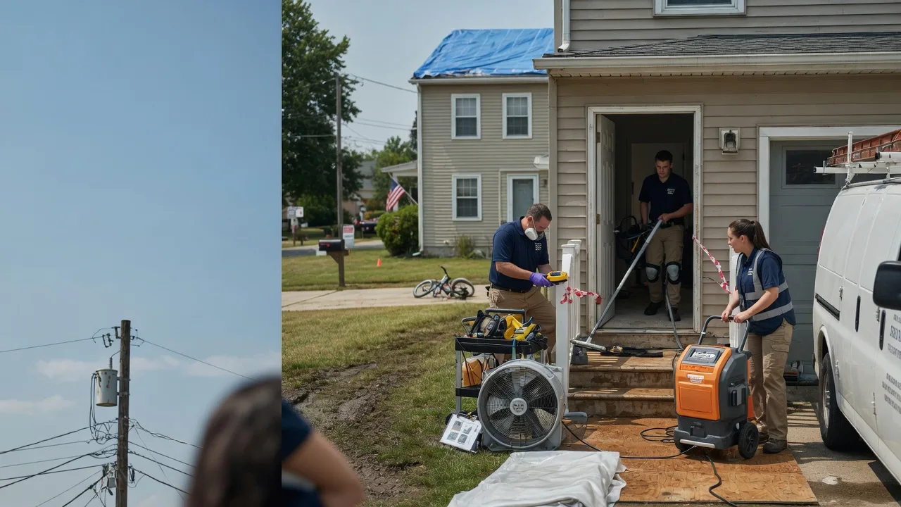 Water Damage Repair in Bronson, MI near me